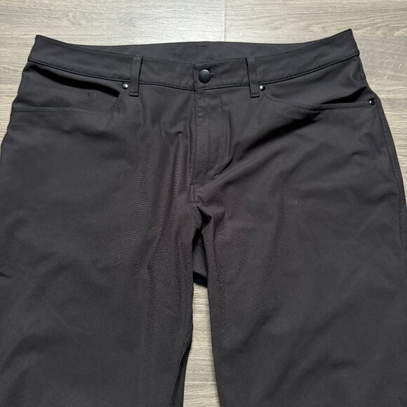 Lululemon Men's ABC Pant Classic 32" *Warpstreme - Black - Picture 3 of 8